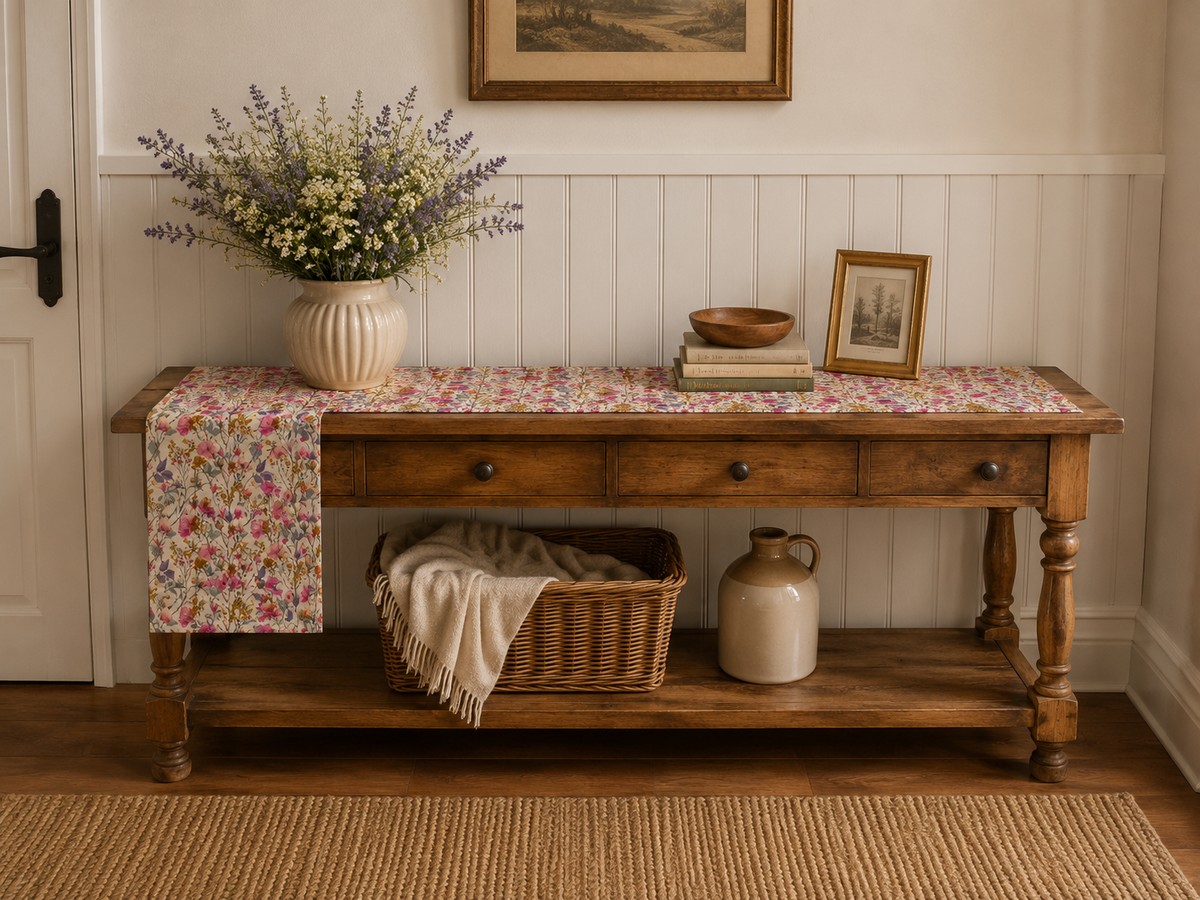 Sweet Pea Lane Table Runner