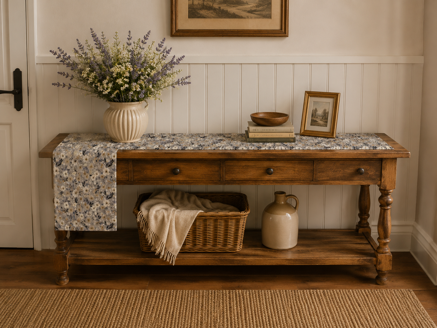 Clover Garden Table Runner
