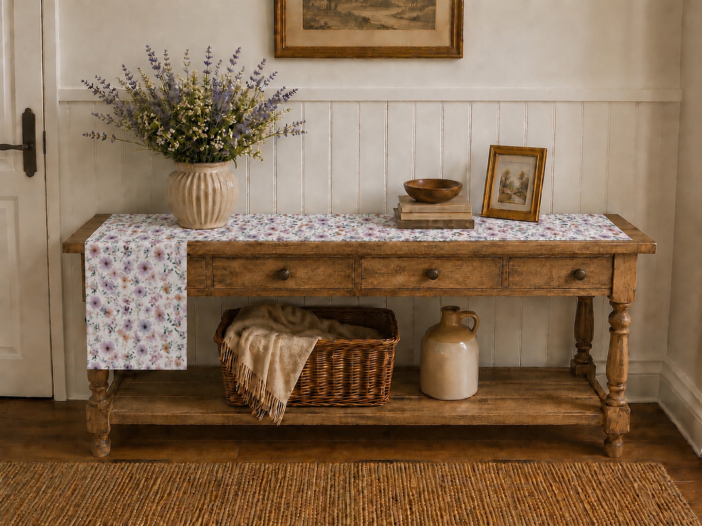 Daisy Meadow Table Runner