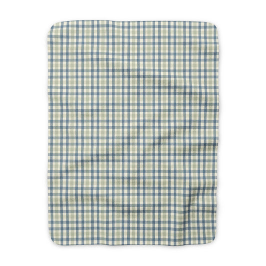 Bluebell Cottage Sherpa Throw