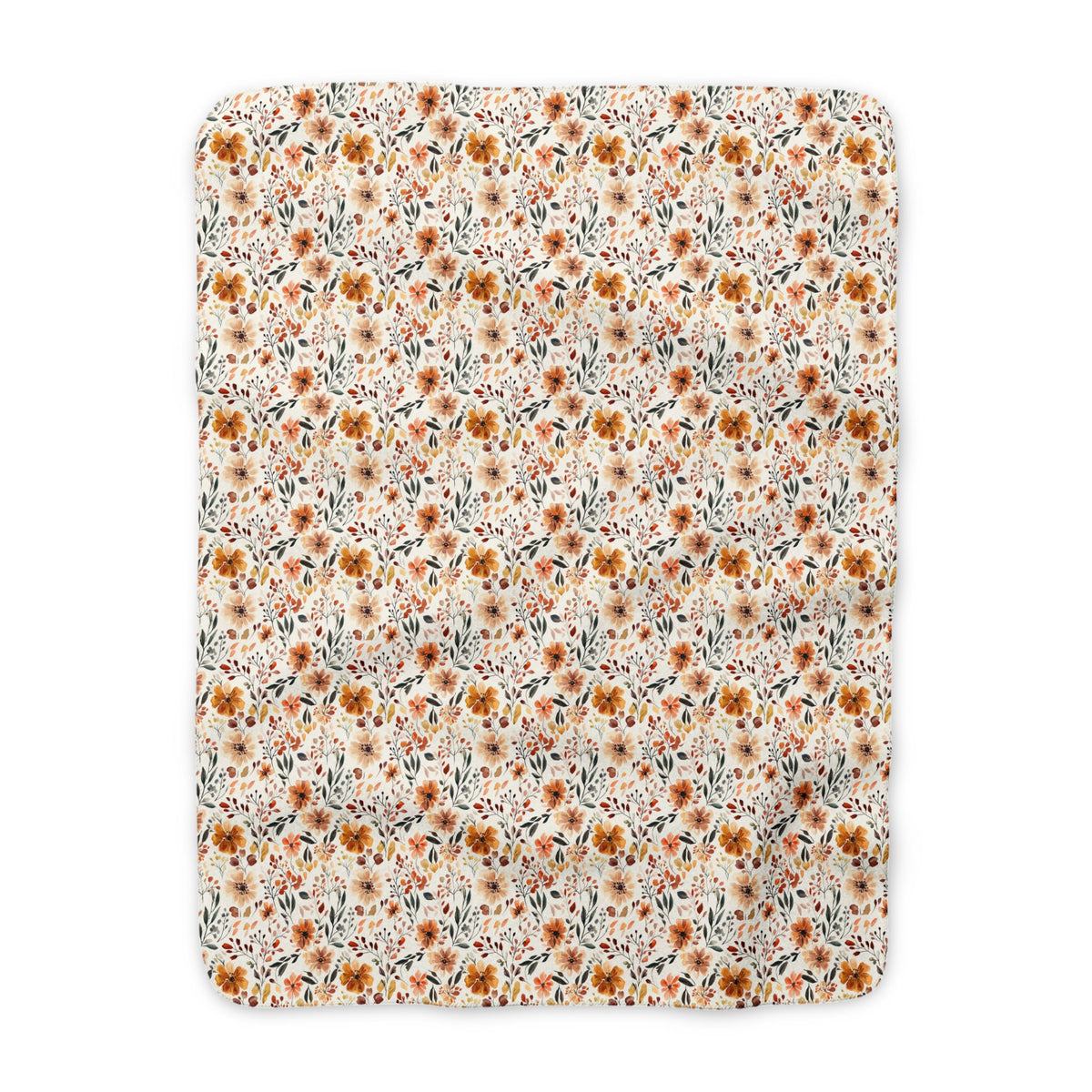 Winding Vine Sherpa Throw