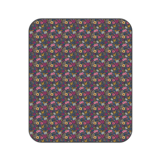 Wildflower Bouquet Picnic Blanket