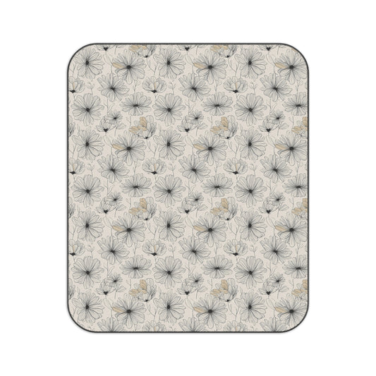 Daisy Floral Picnic Blanket