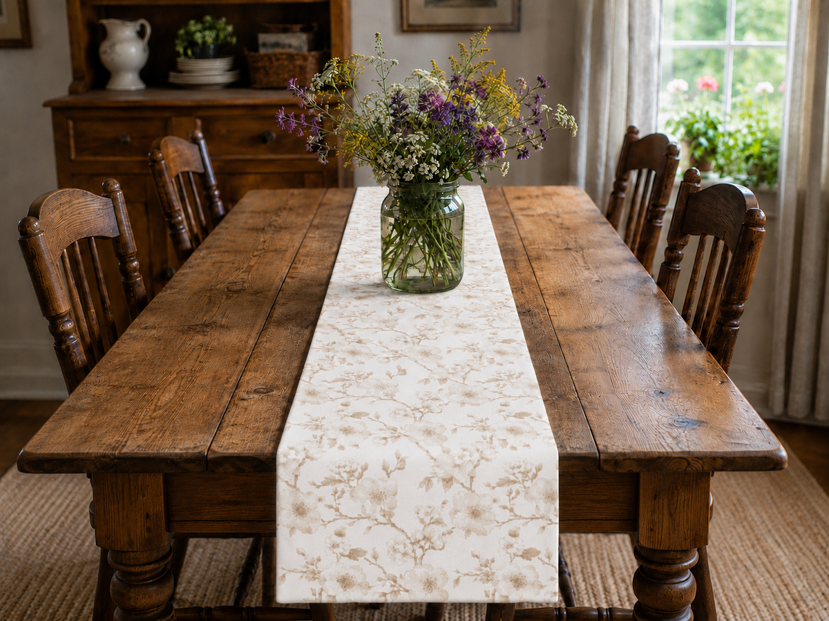Willow Blossom Table runner