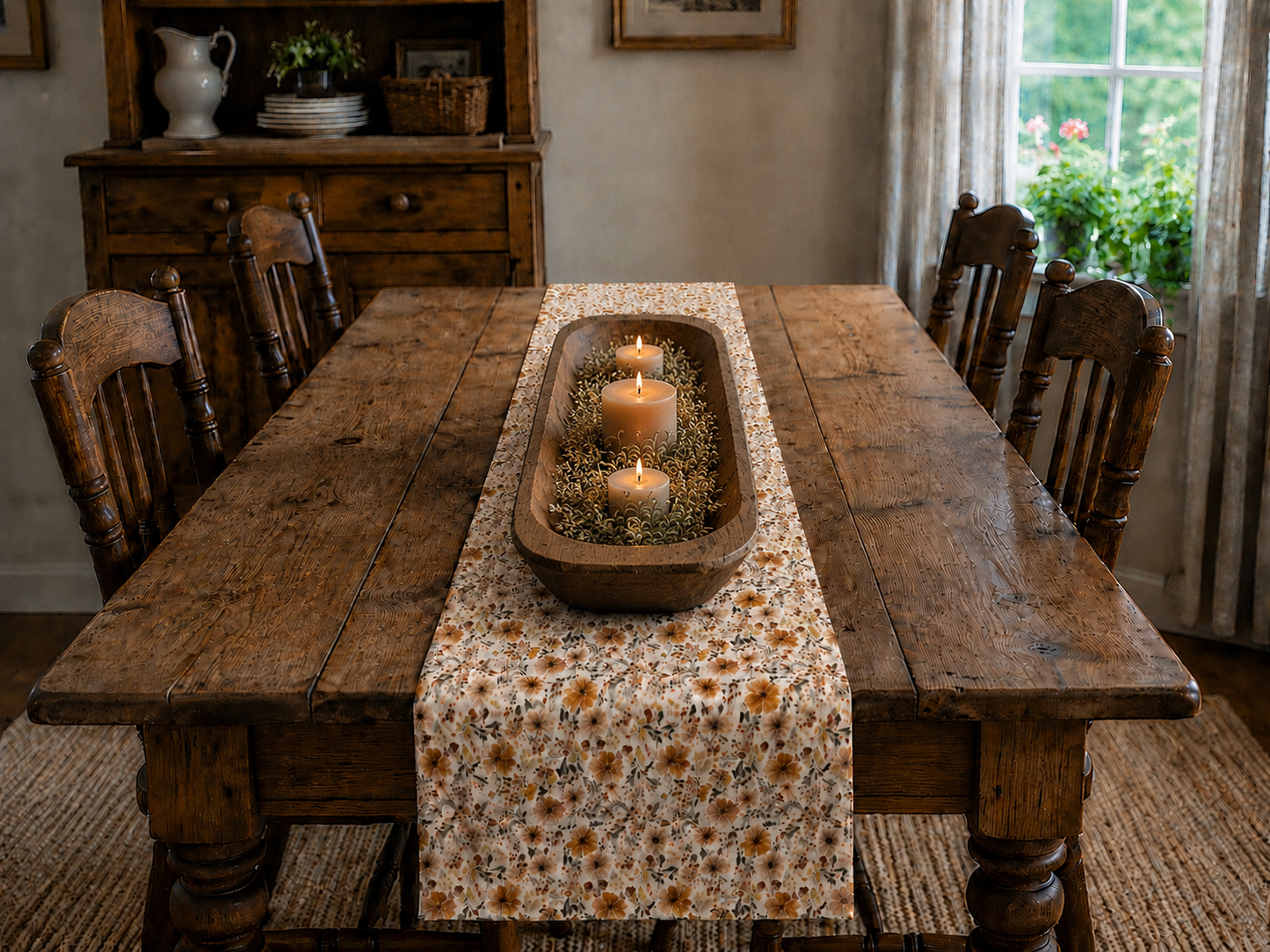 Winding Vine Table Runner