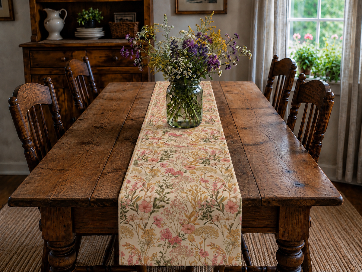 Garden Gate Table Runner