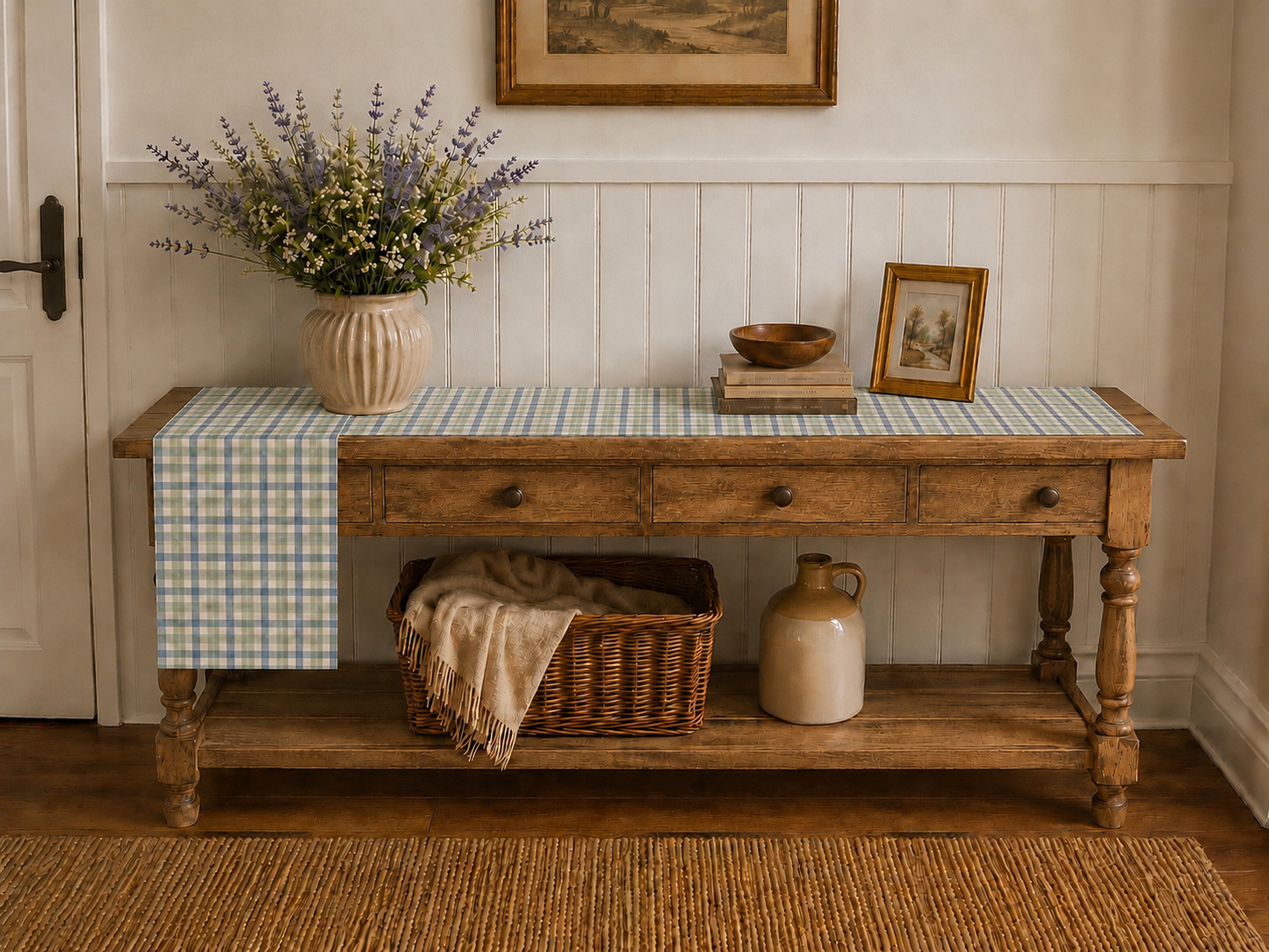 Bluebell Cottage Table Runner