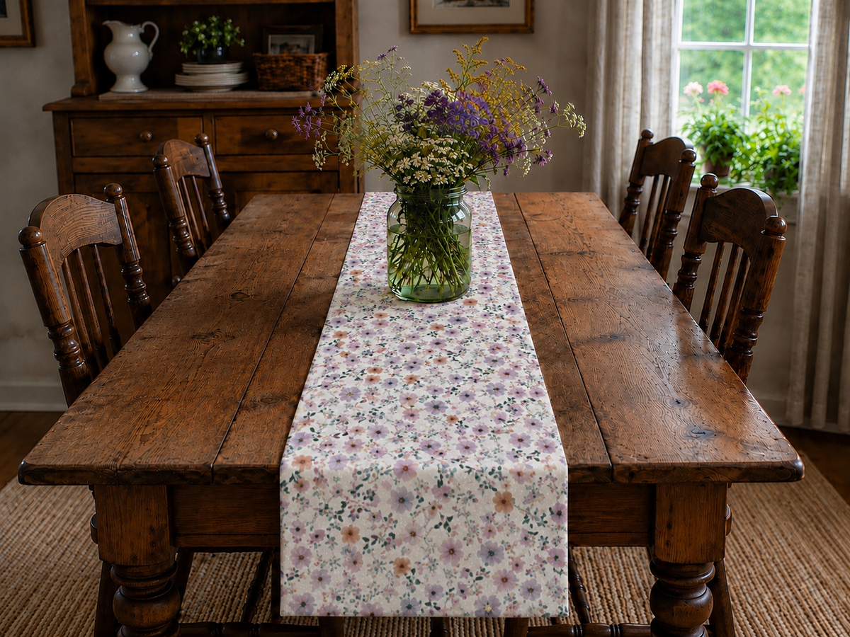 Daisy Meadow Table Runner