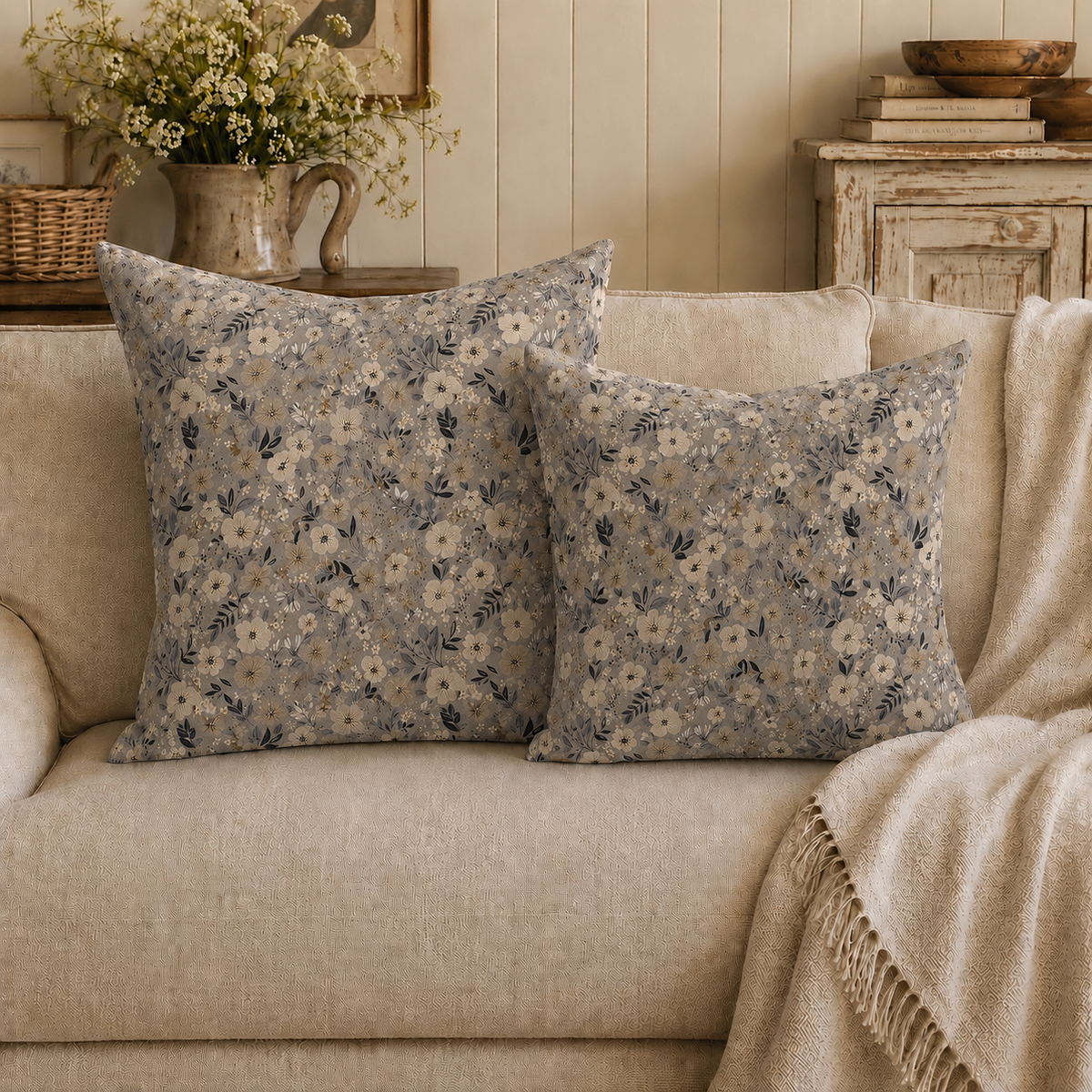 Clover Garden Premium Pillow Cover