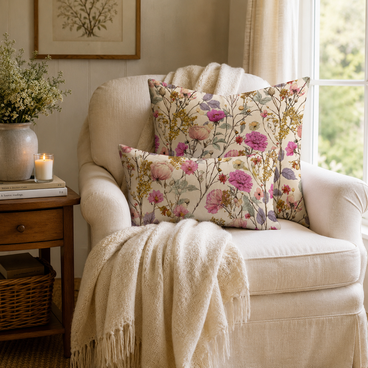 Sweetpea Lane Premium Pillow Cover