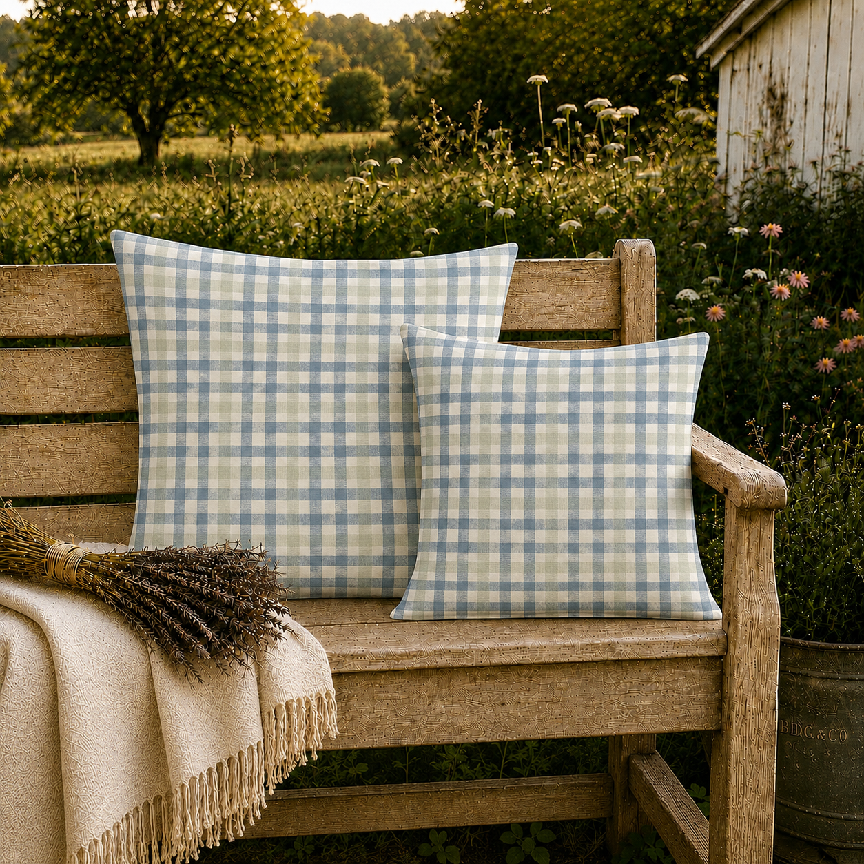 Bluebell Cottage Premium Pillow Cover